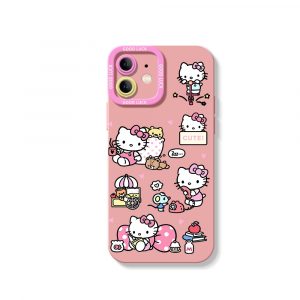 Sweet Kitty Vibes Silicone Case for Apple iPhone Series