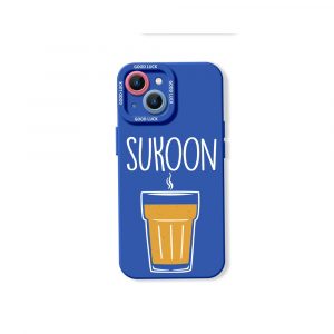 Cozy Chai Moments Silicone Case for Apple iPhone Series
