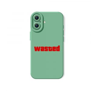 Wasted Vaporwave Vibe Silicone Case for Apple iPhone Series
