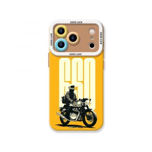 Vintage Motorcycle Adventure Silicone Case for Apple iPhone Series