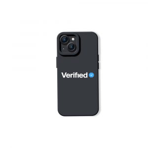 Verified Badge Style Silicone Case for Apple iPhone Series