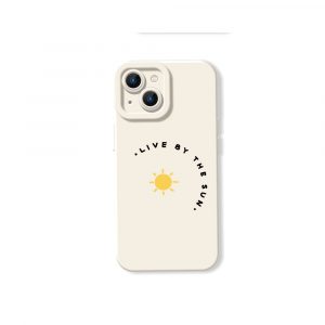 Live by the Sun Graphic Silicone Case for Apple iPhone Series
