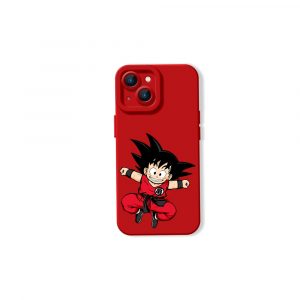 Energetic Saiyan Kid Silicone Case for Apple iPhone Series