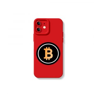 Crypto Iconic Red Silicone Case for Apple iPhone Series