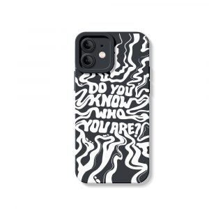 Abstract Identity Vibes Silicone Case for Apple iPhone Series