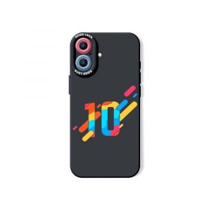 Vibrant Ten Multicolor Splash Silicone Case for Apple iPhone Series