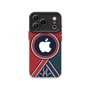 Bold Geometric Elegance Silicone Case for Apple iPhone Series
