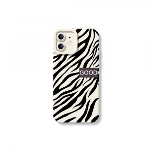 Zebra Vibe Silicone Case for Apple iPhone Series