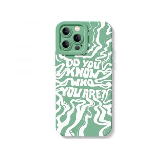 Abstract Identity Vibes Silicone Case for Apple iPhone Series