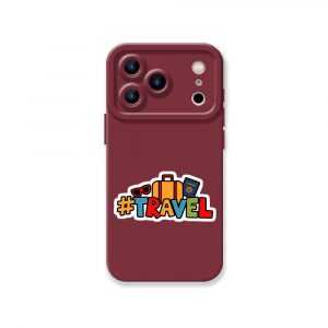 Wanderlust Adventure Graphics Silicone Case for Apple iPhone Series