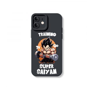 Super Saiyan Workout Warrior Silicone Case for Apple iPhone Series