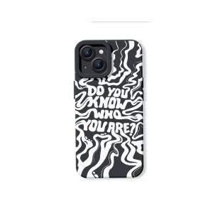 Abstract Identity Vibes Silicone Case for Apple iPhone Series