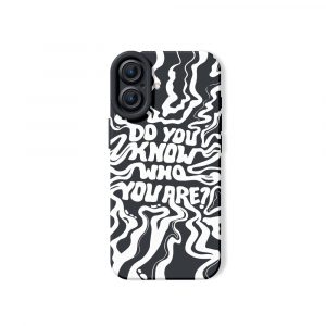 Abstract Identity Vibes Silicone Case for Apple iPhone Series