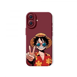 Playful Pirate Straw Hat Silicone Case for Apple iPhone Series
