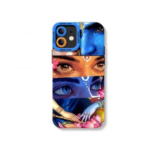 Divine Glimpse Artistry Silicone Case for Apple iPhone Series