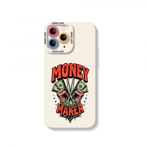Money Maker Vibe Silicone Case for Apple iPhone Series