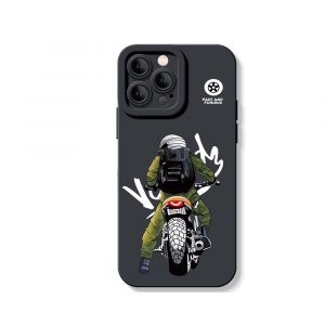 Speed Rider Silicone Case for Apple iPhone Series