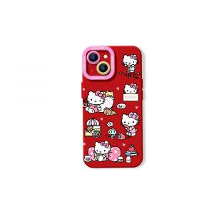 Sweet Kitty Vibes Silicone Case for Apple iPhone Series
