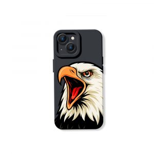 Fierce Eagle Graphic Silicone Case for Apple iPhone Series