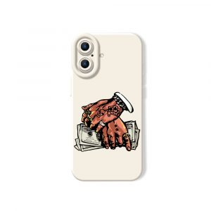Street Hustler Stack Design Silicone Case for Apple iPhone Series