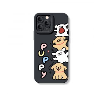 Puppy Playtime Silicone Case for Apple iPhone Series