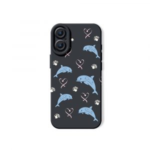 Dolphin Dreams Silicone Case for Apple iPhone Series