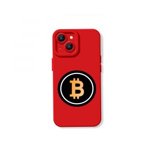 Crypto Iconic Red Silicone Case for Apple iPhone Series