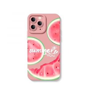 Watermelon Summer Silicone Case for Apple iPhone Series