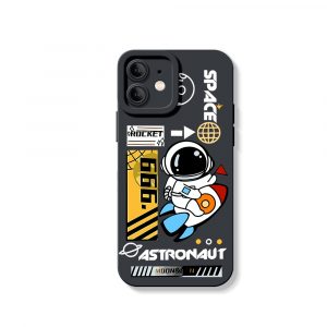 Cosmic Adventure Silicone Case for Apple iPhone Series