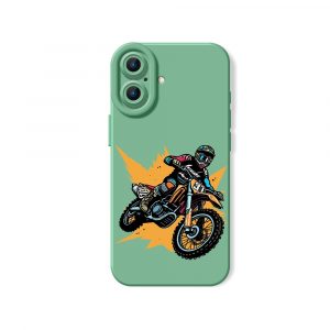 Motocross Adventure Silicone Case for Apple iPhone Series
