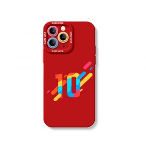 Vibrant Ten Multicolor Splash Silicone Case for Apple iPhone Series