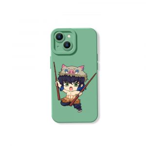Anime Warrior Chibi Silicone Case for Apple iPhone Series