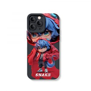 Snake Vibe Silicone Case for Apple iPhone Series