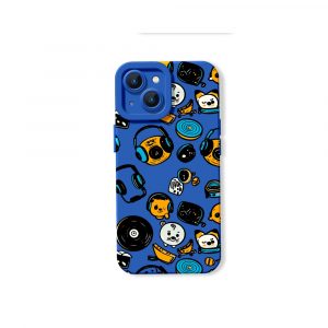 Groovy Beats Doodle Art Silicone Case for Apple iPhone Series