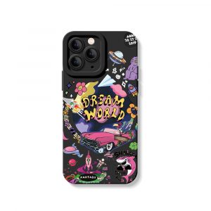 Dream World Silicone Case for Apple iPhone Series
