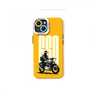 Vintage Motorcycle Adventure Silicone Case for Apple iPhone Series