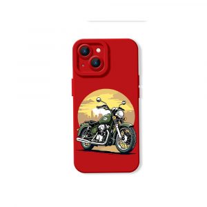 Vintage Ride Sunset Vibes Silicone Case for Apple iPhone Series