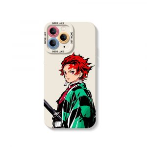 Heroic Samurai Anime Art Silicone Case for Apple iPhone Series