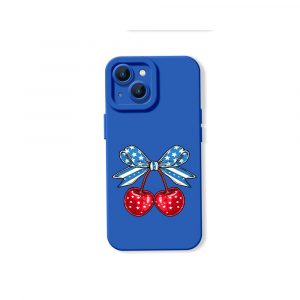 Pop Star Cherry Silicone Case for Apple iPhone Series
