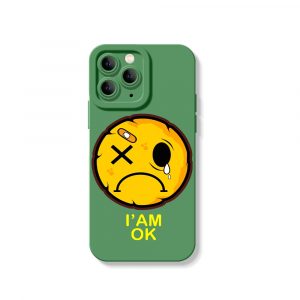 Ironic Smiley Silicone Case for Apple iPhone Series