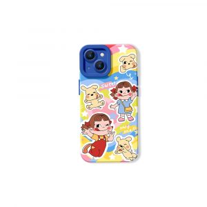 Colorful Cartoon Joy Silicone Case for Apple iPhone Series