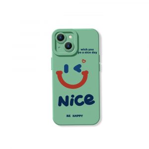 Nice Day Design Silicone Case for Apple iPhone Series