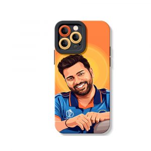 Sunset Cricket Champion Silicone Case for Apple iPhone Series
