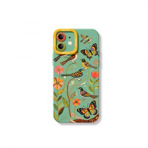 Charming Wildlife Design Silicone Case for Apple iPhone Series