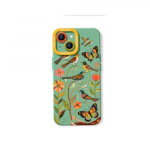 Charming Wildlife Design Silicone Case for Apple iPhone Series