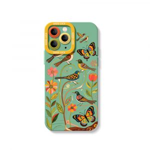 Charming Wildlife Design Silicone Case for Apple iPhone Series