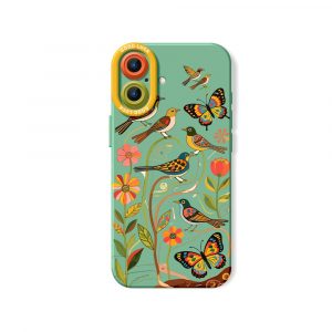 Charming Wildlife Design Silicone Case for Apple iPhone Series