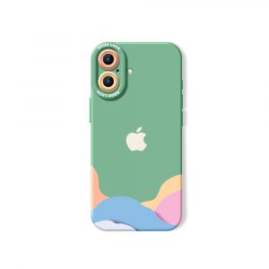 Candy Wave Silicone Case for Apple iPhone Series - iPhone 17, Green