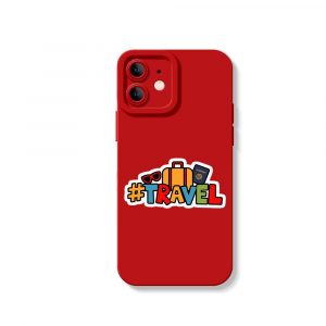 Wanderlust Adventure Graphics Silicone Case for Apple iPhone Series