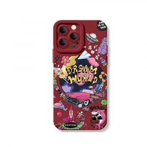 Dream World Silicone Case for Apple iPhone Series